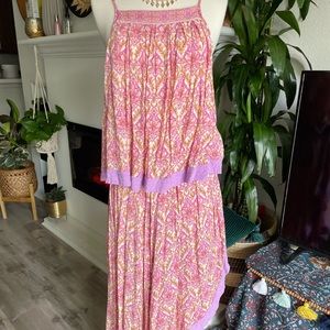 SPELL 🔮 Jewel Wrap Skirt and Tank XS